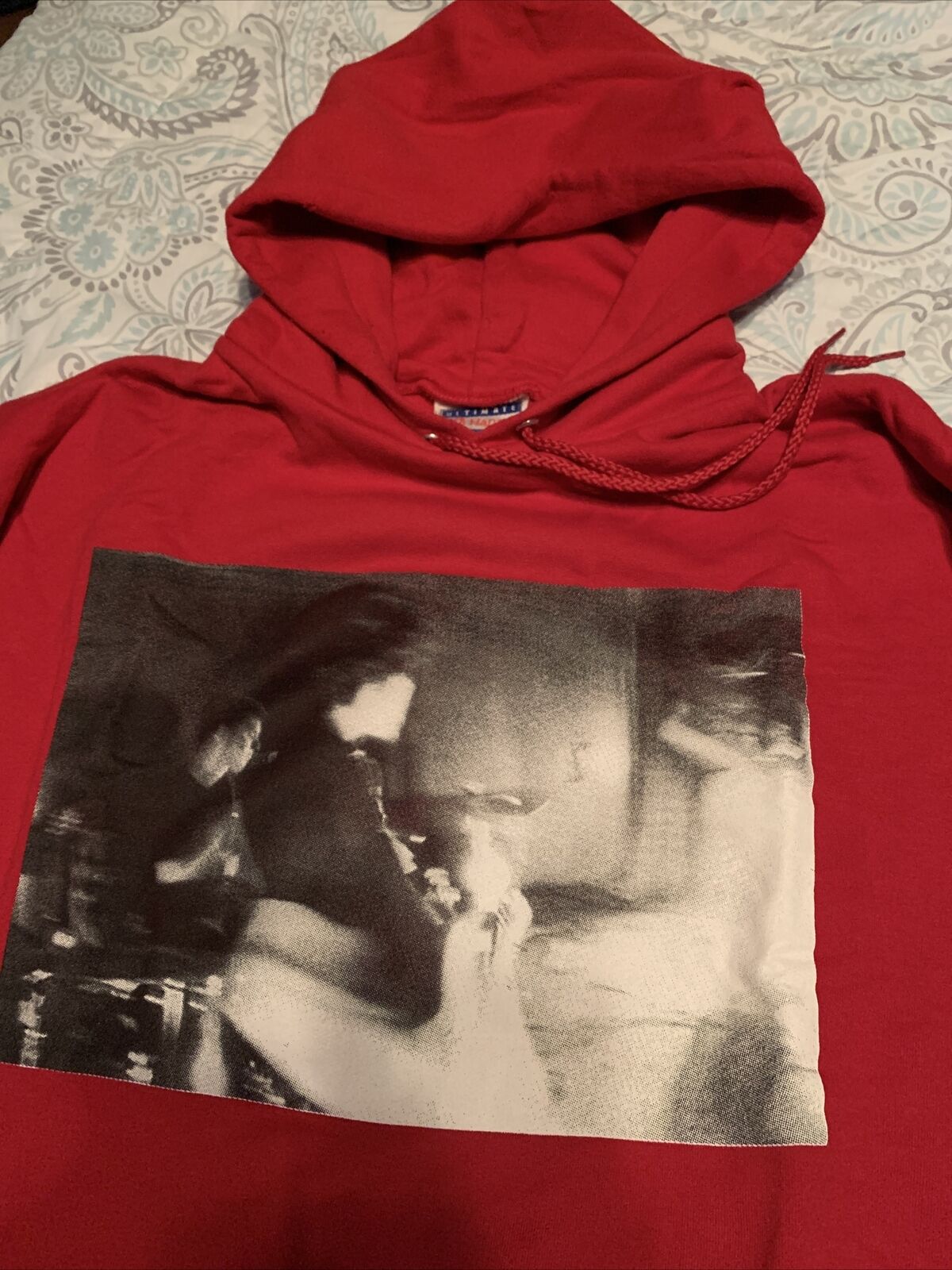 Brand New Fall 2009 Tour Hoodie Red Never Worn Red Xl Jesse Lacey Emo