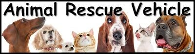 Animal Rescue Vehicle Magnet | Show Your Support of Animal Rescue | AADR