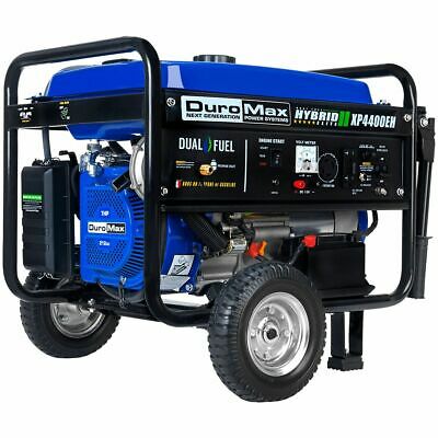 Duromax Xp4400eh 4,400-watt Electric Start Dual Fuel Hybrid Portable Generator