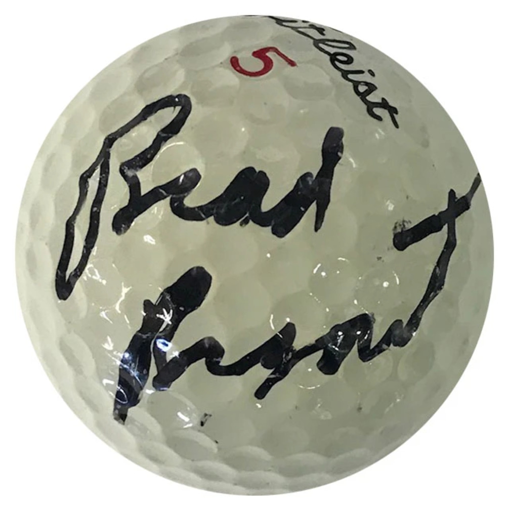 Brad Bryant Autographed Titleist 5 Golf Ball