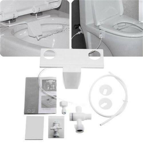Toilet Seat Attachment Fresh Water Spray Non Electric Mechanical Bidet Bathroom