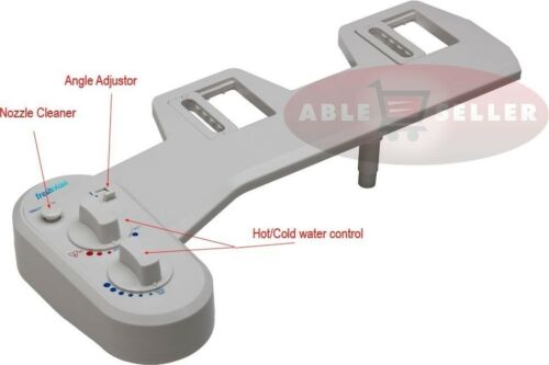 Fresh Warm Hot Water Non-electric Adjustable Angle Bidet Toilet Attachment