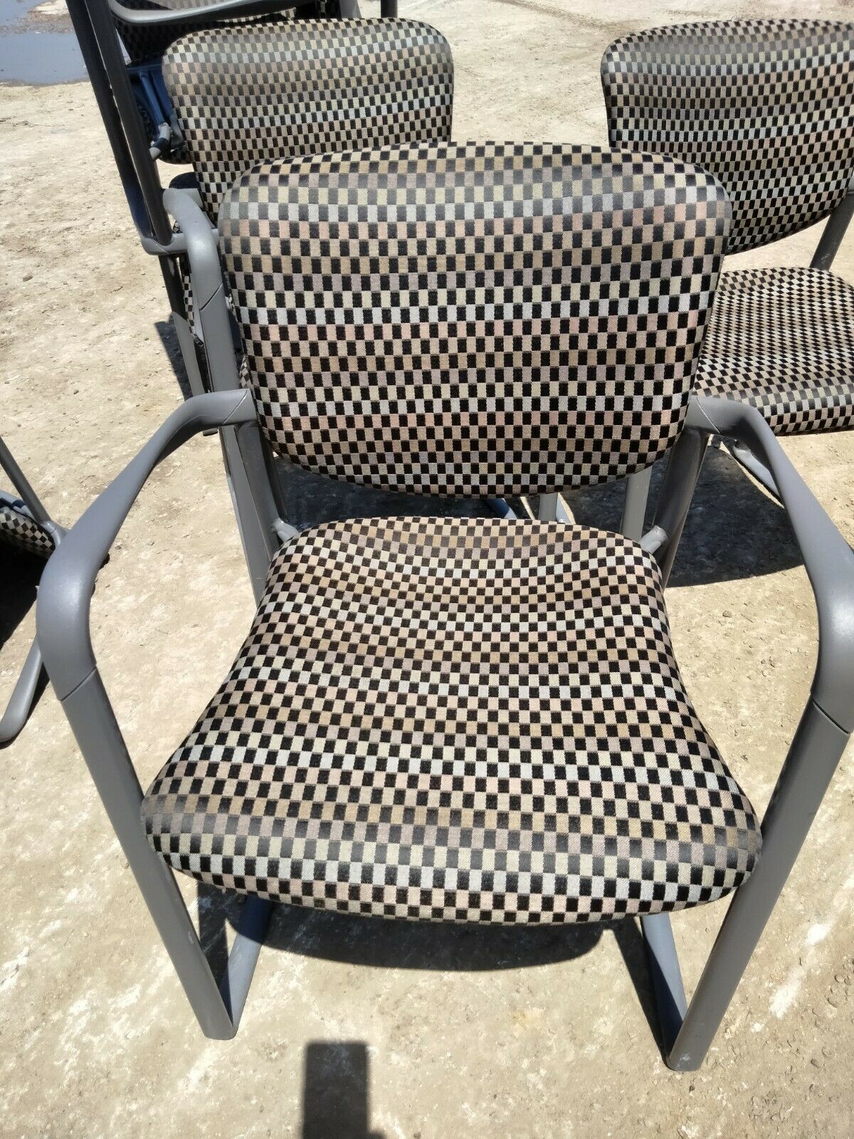 Hayworth Guest Arml Chairs. Beautiful Custom  Fabric Lot Of 30