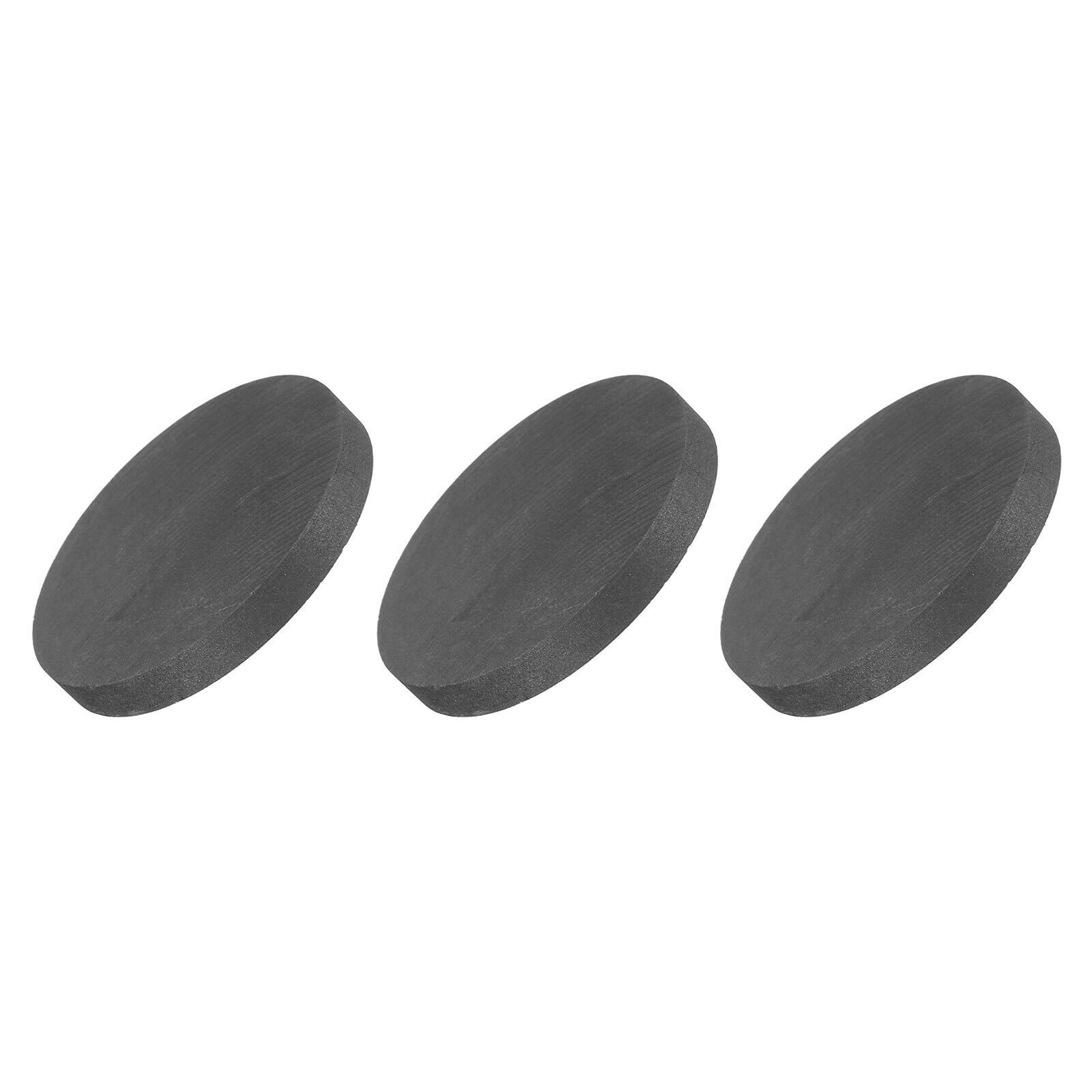 Round Graphite Block Disk Ingot Graphite Electrode Plate 40x5mm, Pack Of 3
