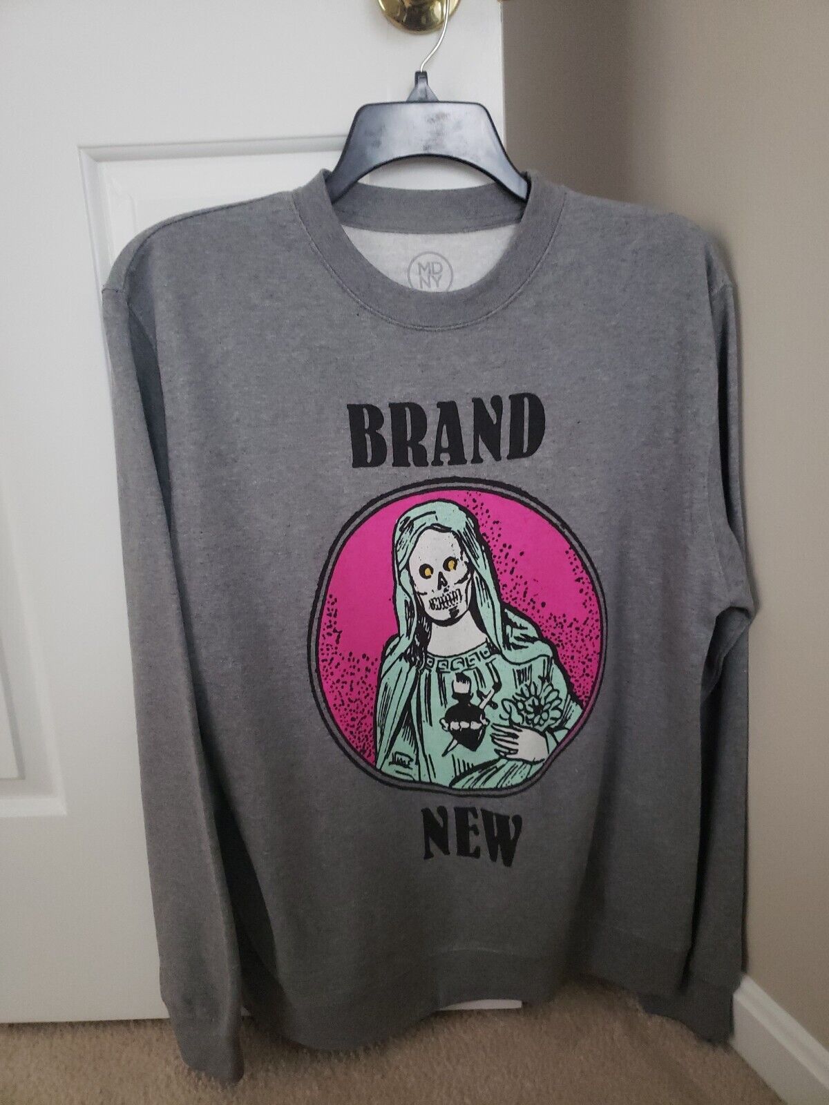 Brand New Band The Devil And God 10 Year Tour Crewneck  - Size Medium