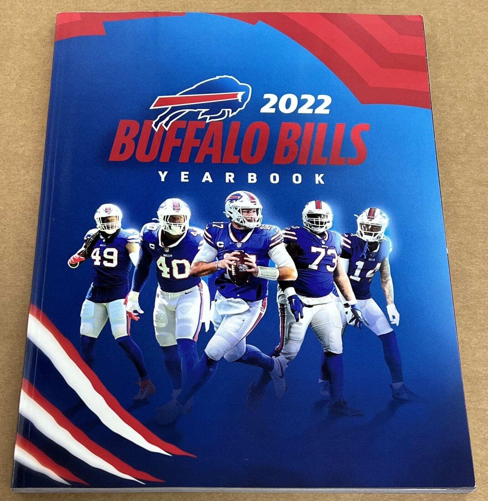 2022 BUFFALO BILLS Yearbook - Shipped in a Box to avoid damage