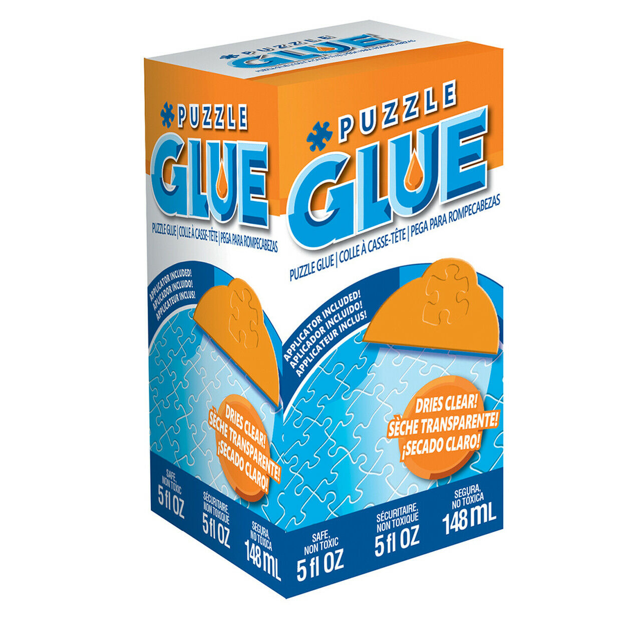 New Masterpieces Puzzle Glue Includes Easy To Use Applicator 50202, 5 Oz.