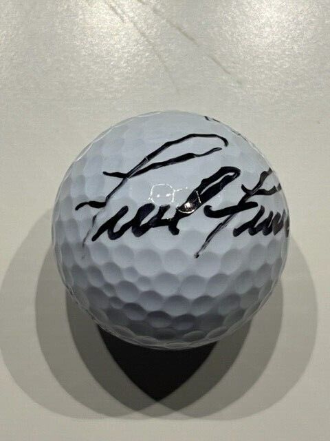Fred Funk Autographed Signed Golf Ball JSA Authentication