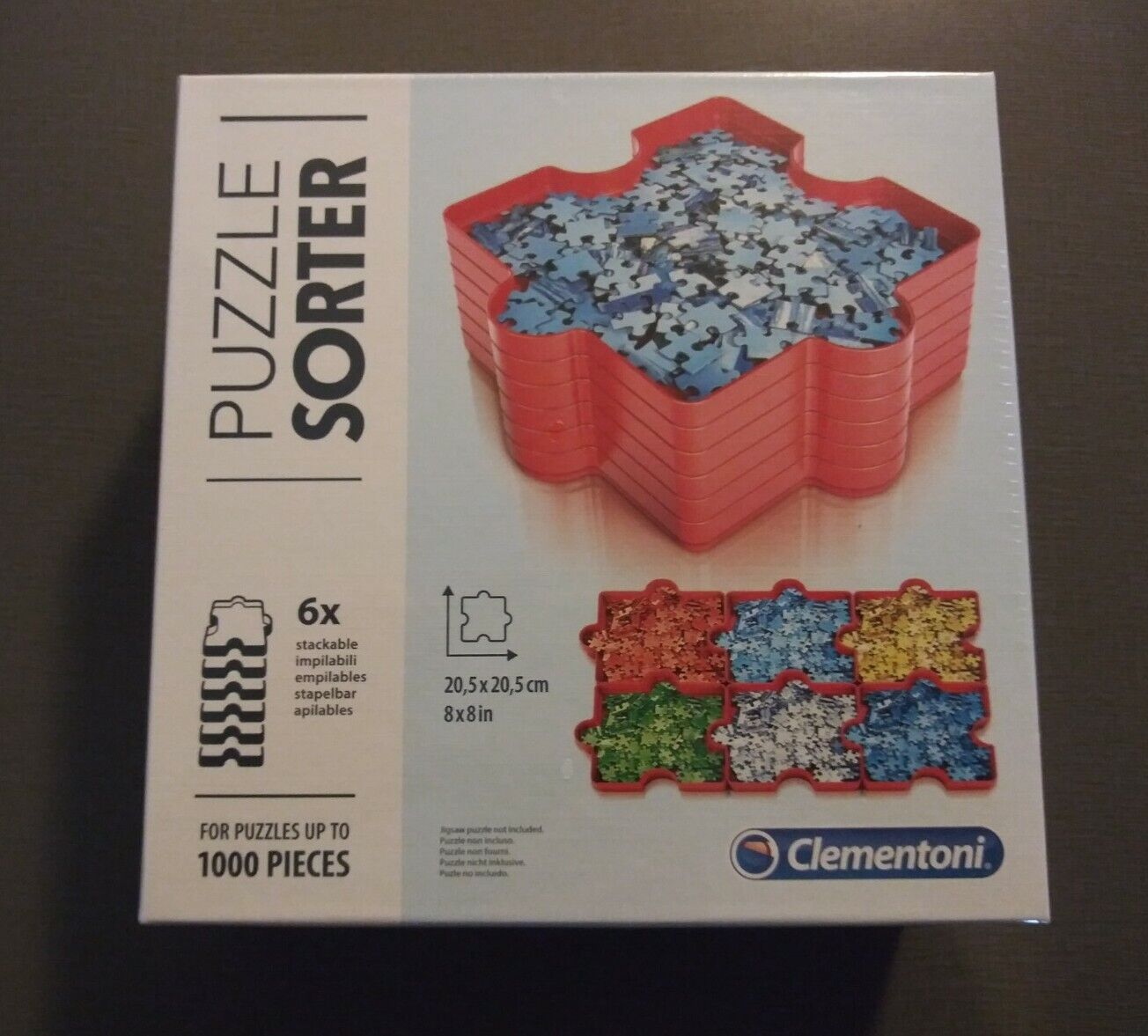 Clementoni 37040 37040-puzzle Sorter Accesories, Multi-coloured