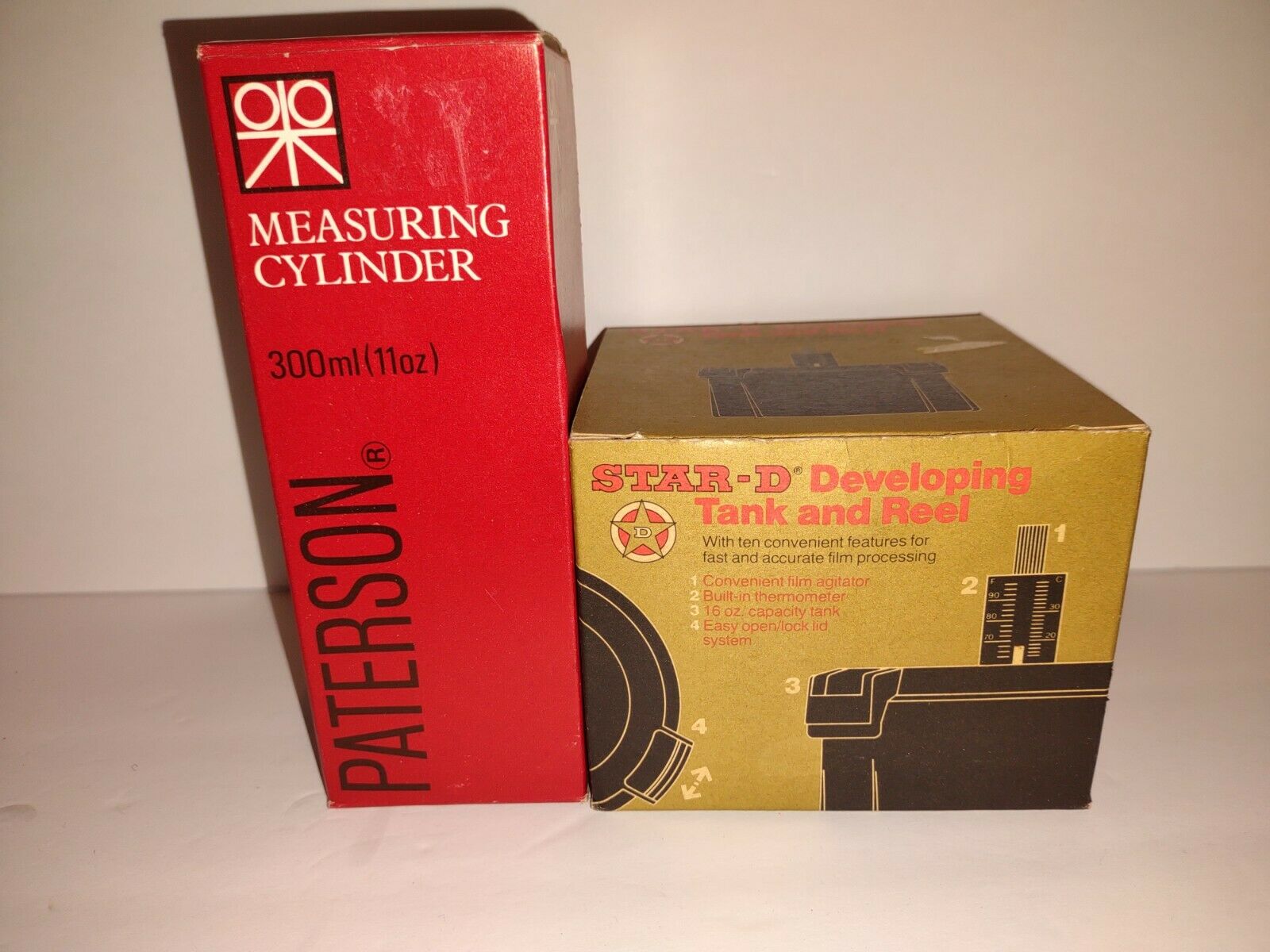 Star-D Developing Tank and Reel Fast Film Processing Tank + Measuring Cylinder