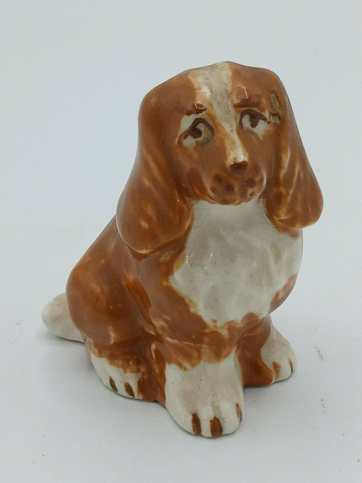 Vintage Occupied Japan Ceramic Spaniel Dog
