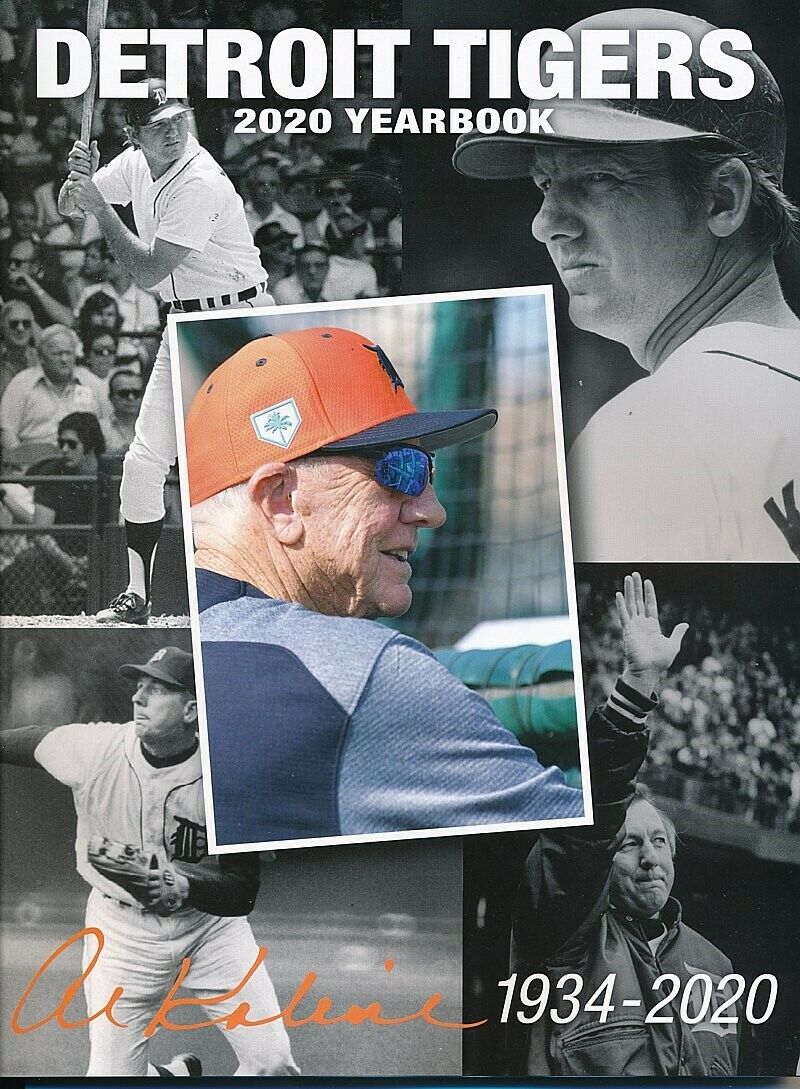 2020 Detroit Tigers Yearbook - Shipped in a Box - New - Kaline Tribute