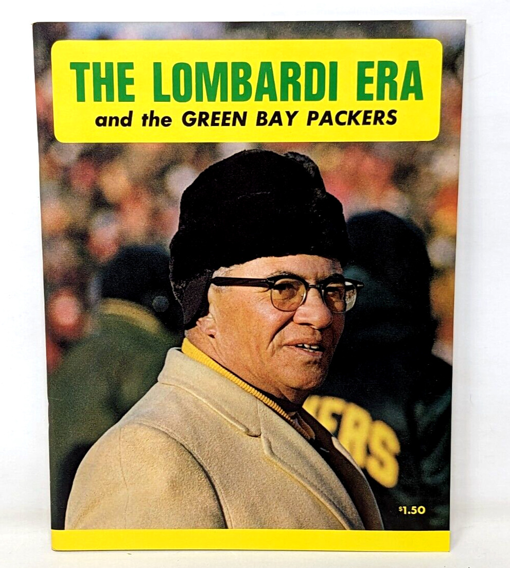 1968 The Lombardi Era and the Green Bay Packers 1959-67 Magazine Yearbook DH22