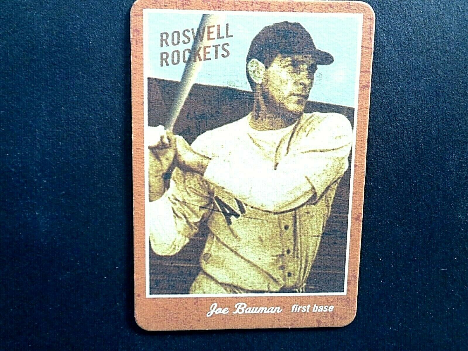 Roswell Rockets Baseball, Joe Bauman 1st Base Coaster, Pete's Wicked Beer