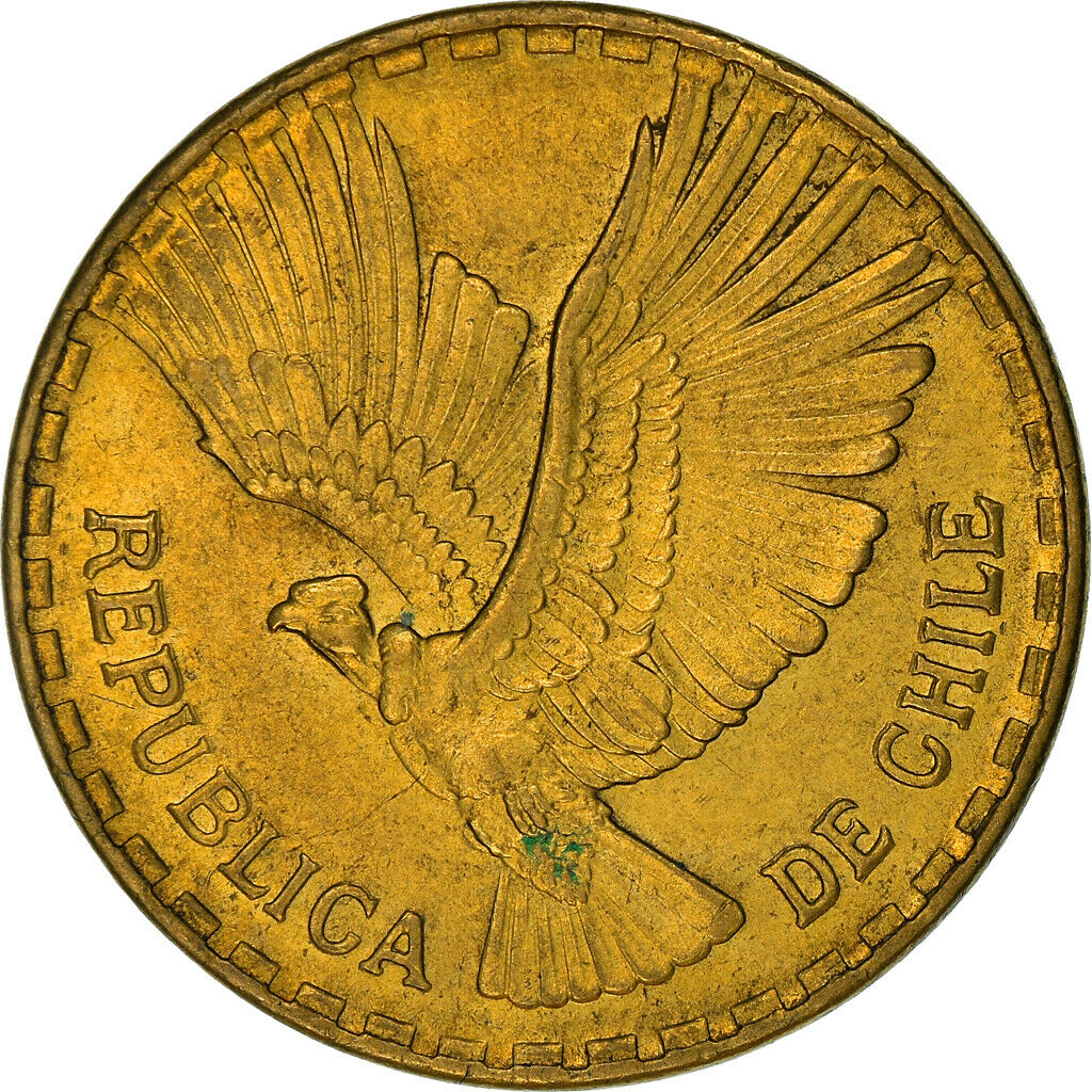 [#930886] Coin, Chile, 10 Centesimos, 1967, Santiago, Ef, Aluminum-bronze