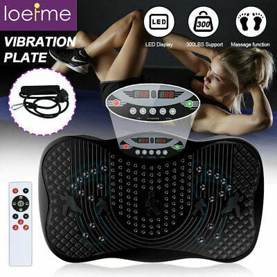 Whole Body Exercise 3d Vibration Platform Plate Fitness Massager Machine Slim Us