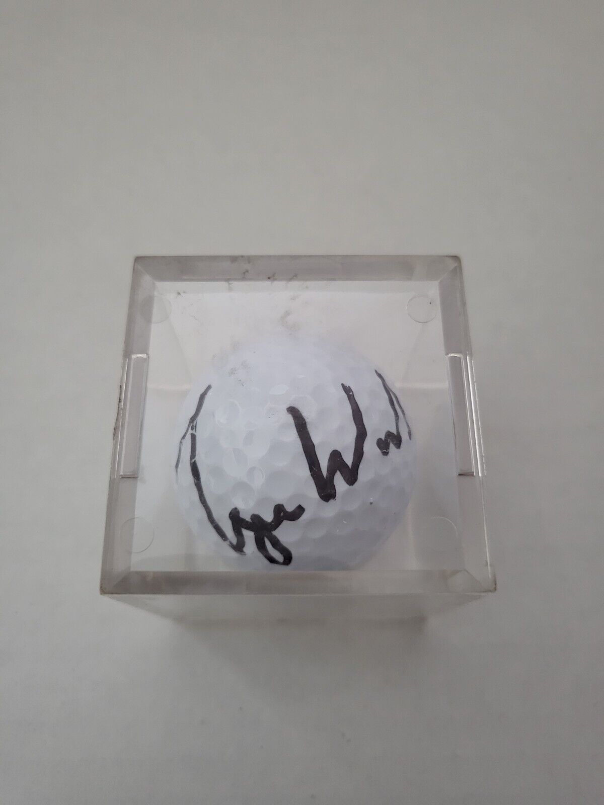 Rare 1996 Tiger Woods Signed Golf Ball Autograph With COA