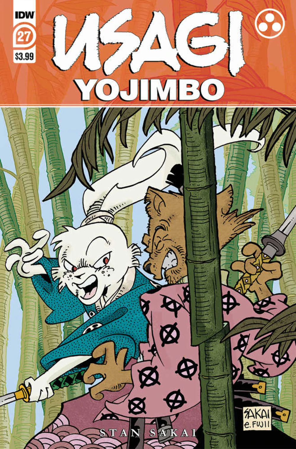 Usagi Yojimbo #27 Cover A Sakai