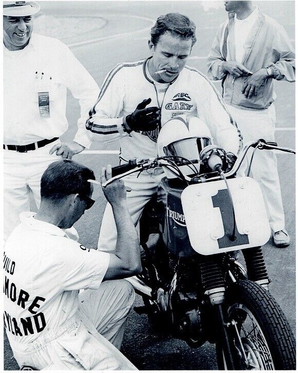 Gary Nixon Daytona Champ 8x10 Photo