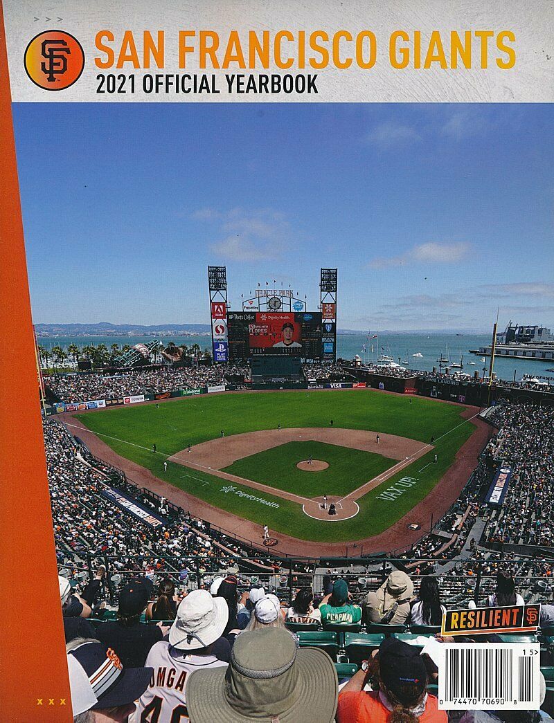 2021 San Francisco Giants Yearbook - Shipped in a Box