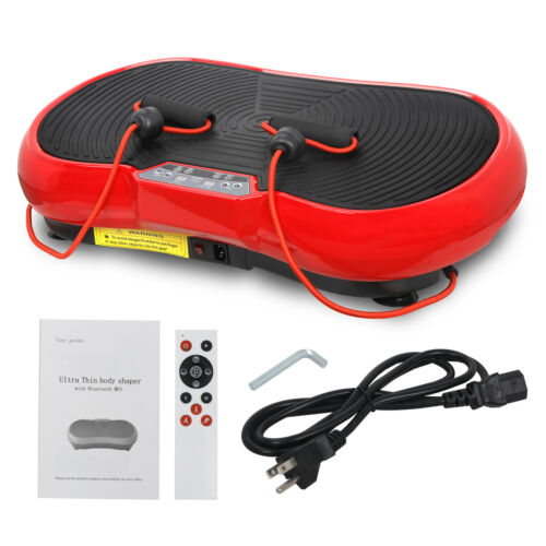 Body Vibration Machine Plate Platform Massager Fitness Slim With Bluetooth