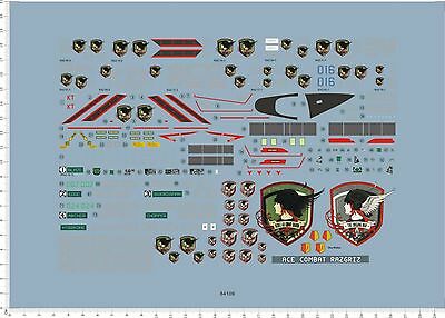 1/72 decals for F-14A TOMCAT ACE COMBAT (64109)