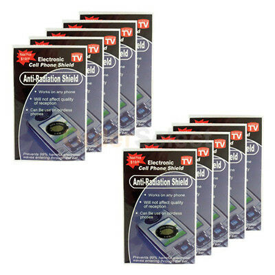 10 Anti Radiation Protection Emf Shield Phone Smartphone Home Radio 800+sold