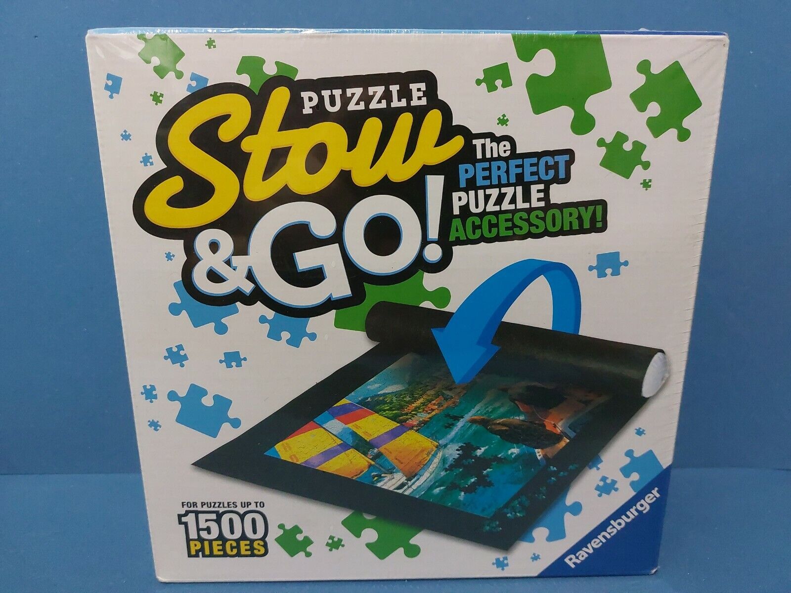 Brand New Sealed Ravensburger Puzzle Stow And Go (1500pc Puzzle)
