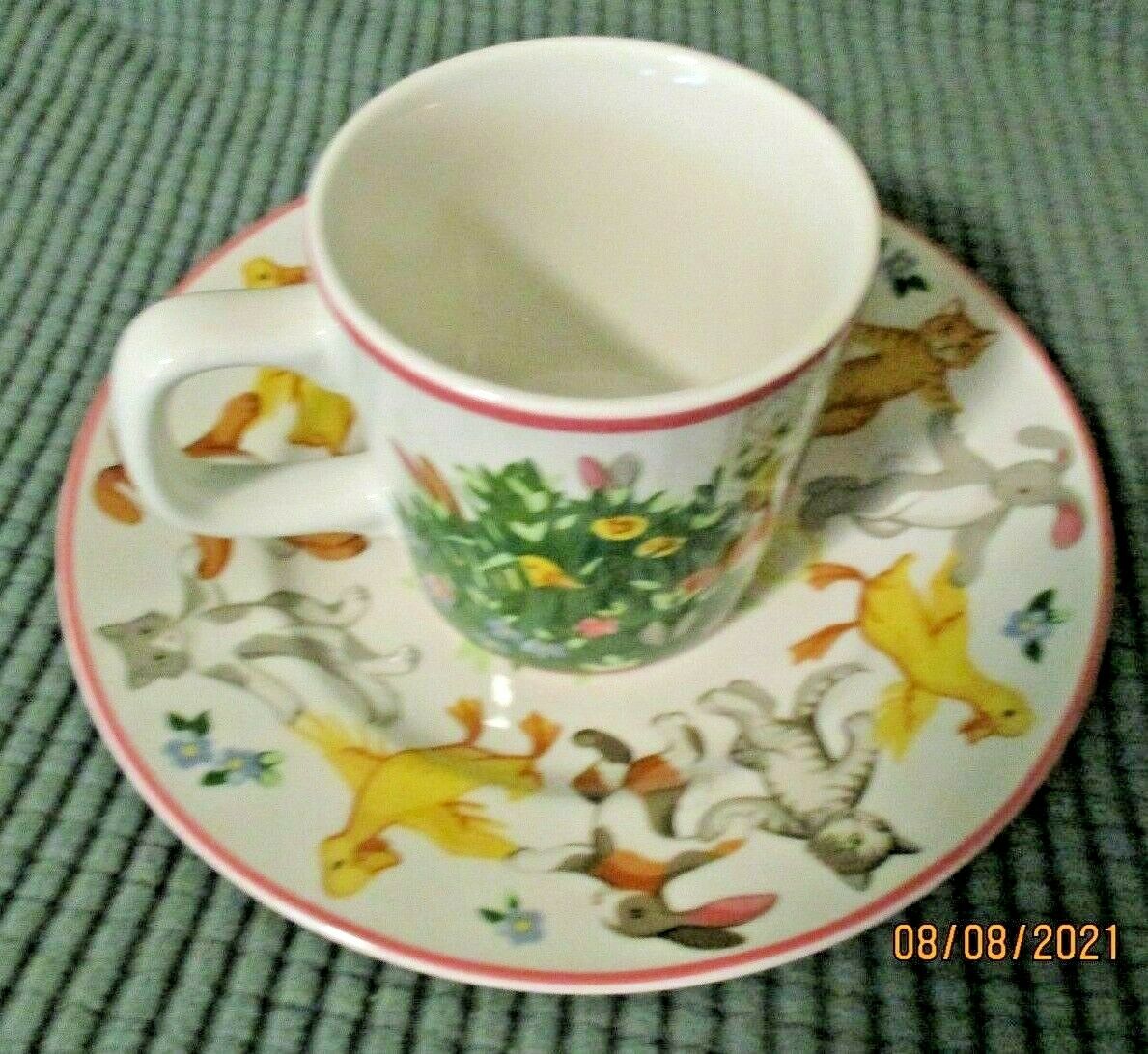 Tiffany & Co. Childs  Porcelain Plate, and Cup (1992)