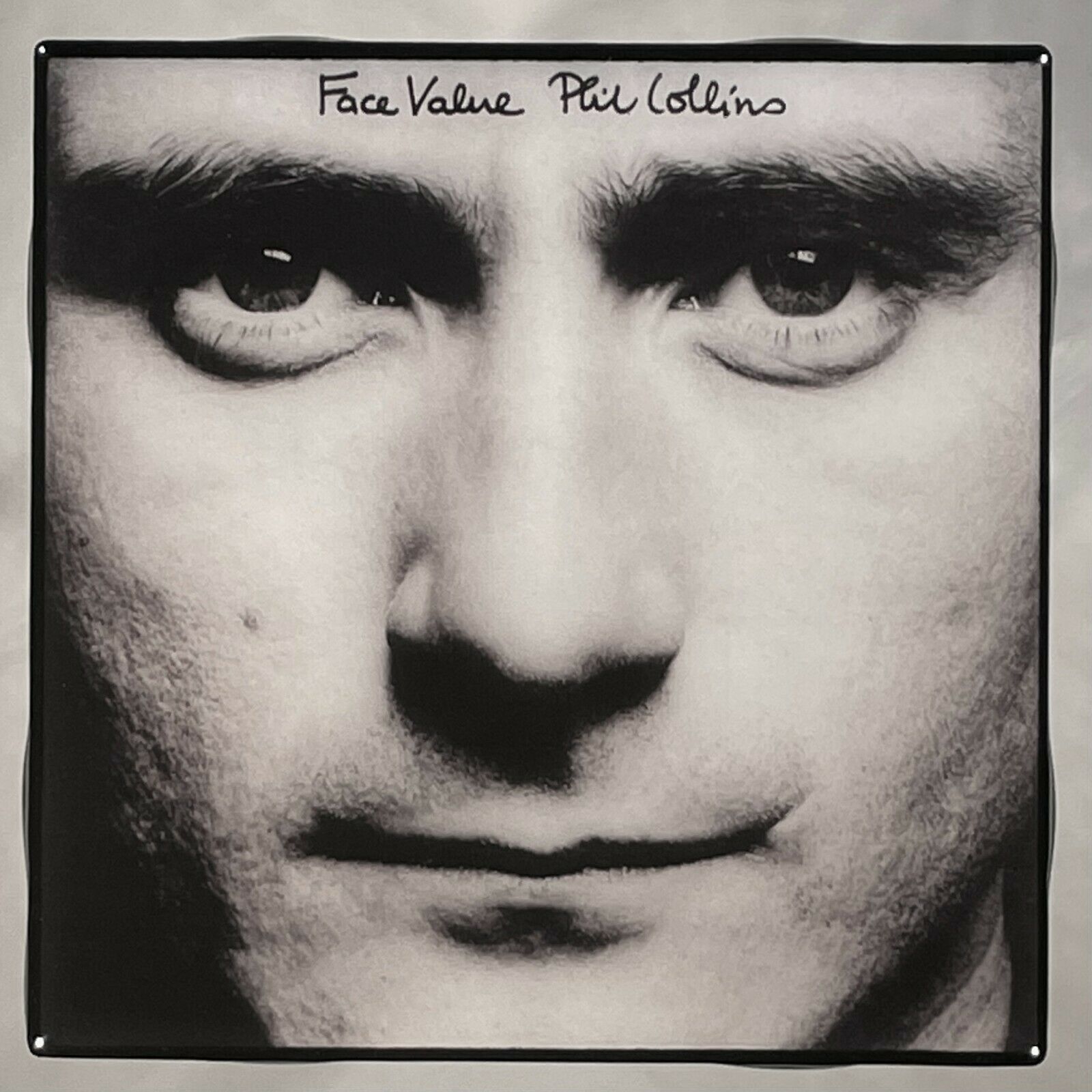 Phil Collins Face Value Coaster Custom Ceramic Tile