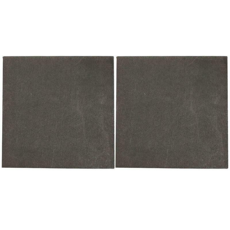 2pcs High Pure Carbon Graphite Sheet 100×100×2mm Electrode Plate Anode Panel Diy