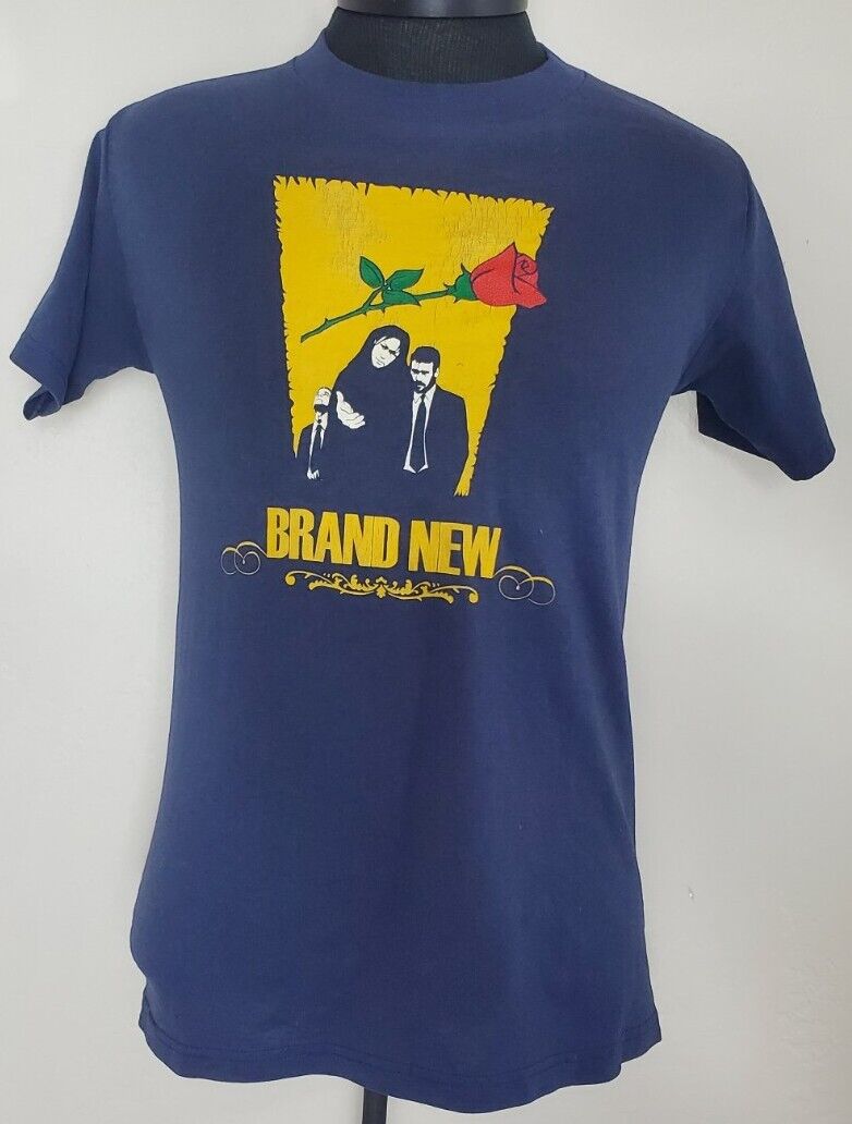 Brand New Band Tee Small T-shirt Deja Entendu Vintage Jesse Lacey Emo