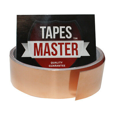 Copper Foil Tape - 1" X 10ft -  Emi Conductive Adhesive / Ship From Usa