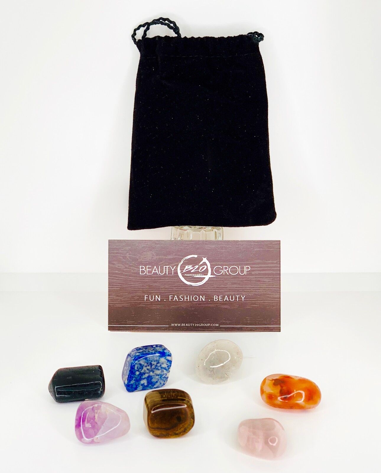 😇😇buy3get1free- Chakra Crystal Healing Stone Natural Gemstone Set Of 7 W/ Bag